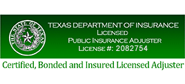 Texas Department of Insurance Licensed Public Insurance Adjuster
